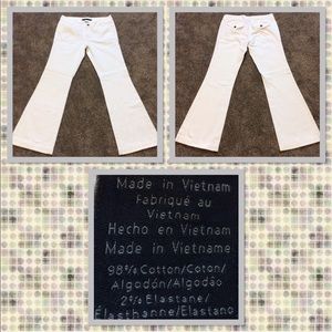 White Trouser Jeans sz. 10